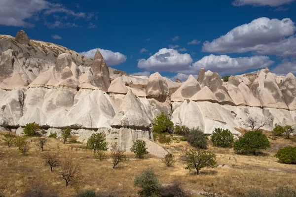 Spotty rocks in Cappadocia — Stock Photo, Image