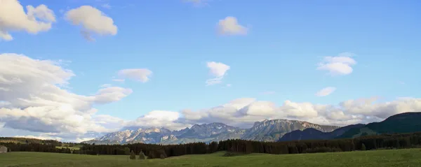 View of the Alps in Allgäu — Stockfoto