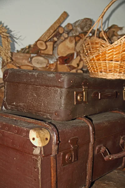 Ταξιδιωτική βαλίτσα — Φωτογραφία Αρχείου
