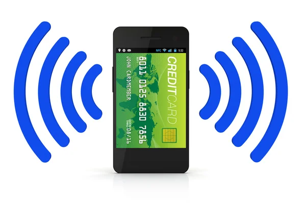 NFC Digital Wallet — Stock Photo, Image