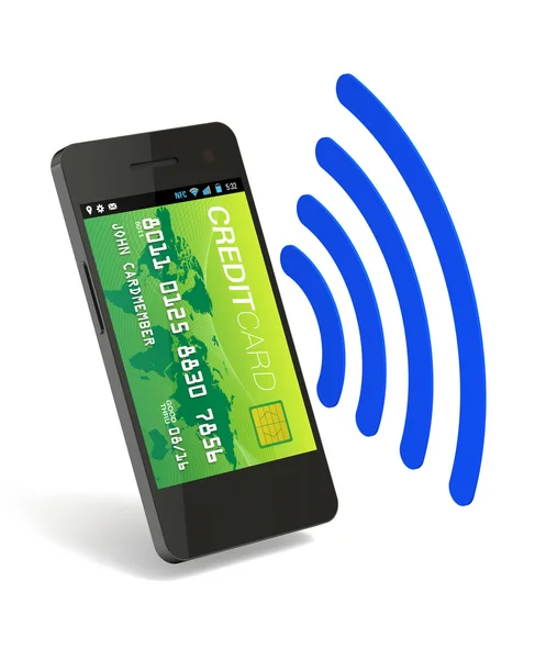 NFC Digital Wallet — Stock Photo, Image