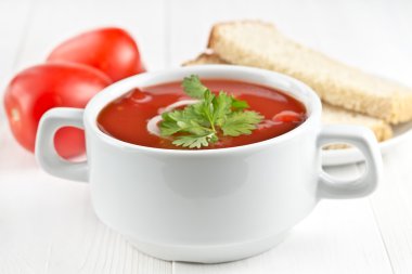 domates gazpacho çorbası