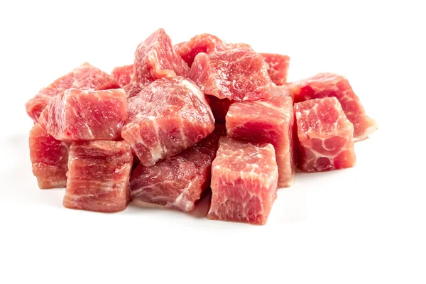 Scheiben rohes Rindfleisch — Stockfoto