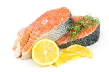 Limonlu somon bifteği