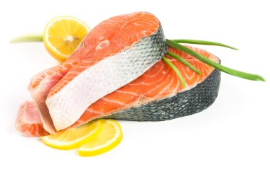 Limonlu somon bifteği