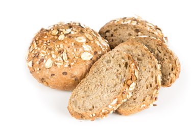 yulaf ve ayçiçeği ile buns