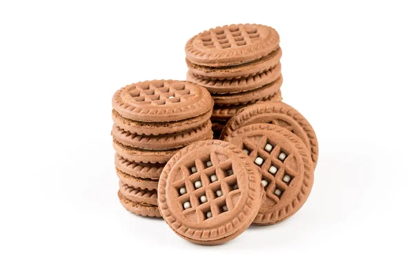 Chocolade koekjes — Stockfoto