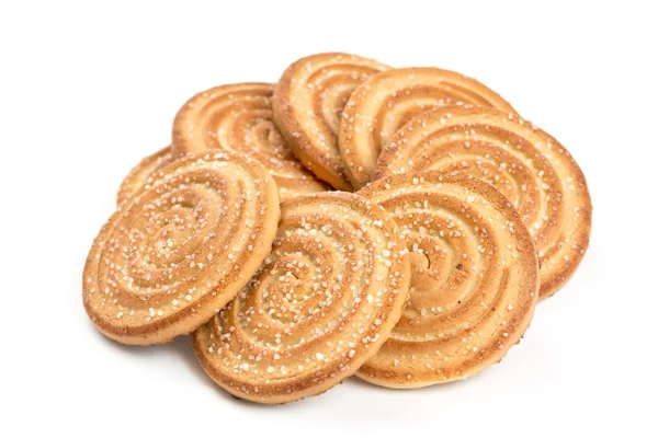 Krokante shortbread koekjes — Stockfoto