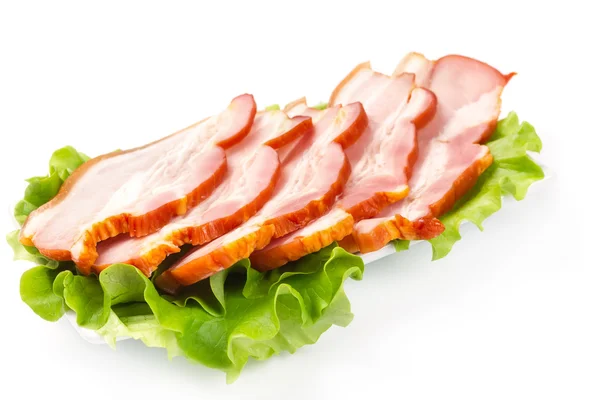 Speck mit Dill und Pfeffer — Stockfoto