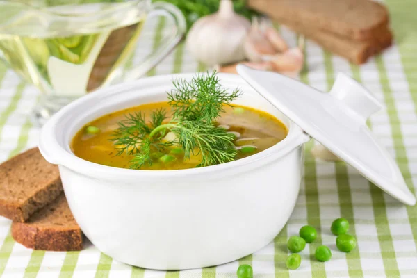 エンドウ豆のスープ — ストック写真
