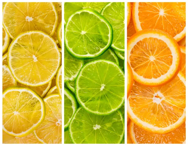 Achtergrond met citrus-fruit — Stockfoto