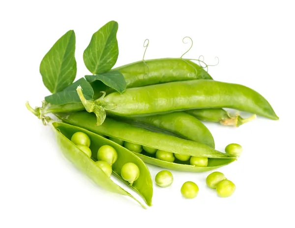 Fresh green peas in the pod — Stock Photo, Image