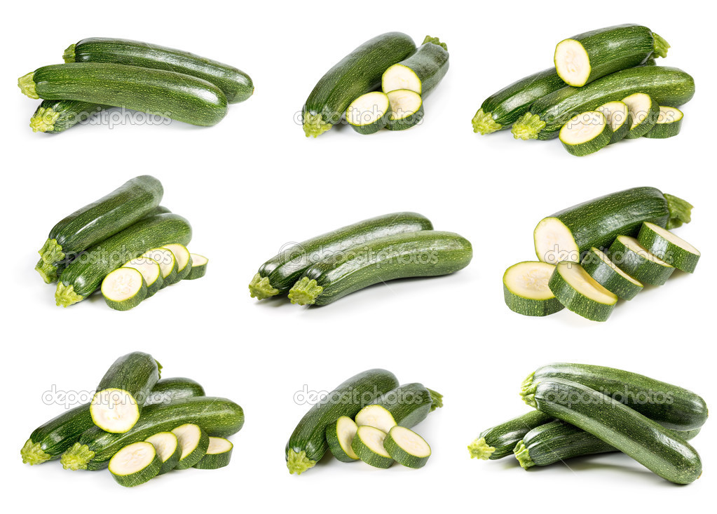 Set of zucchini