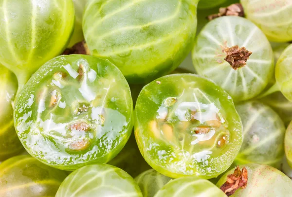 Gooseberry closeup as texture — Stock Photo, Image