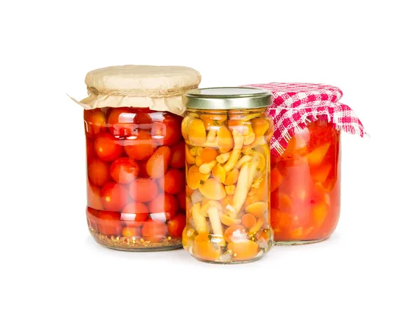 Canned vegetables — Stock Photo, Image
