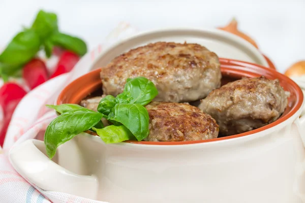 Fried cutlets — Stock Photo, Image