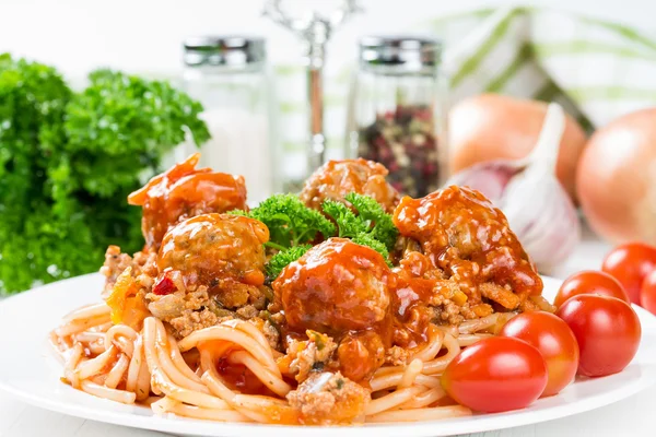 Spaghetti bolognese — Stock Photo, Image