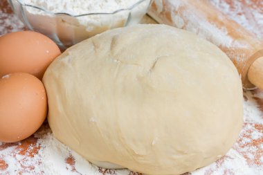 hamur için malzemeler