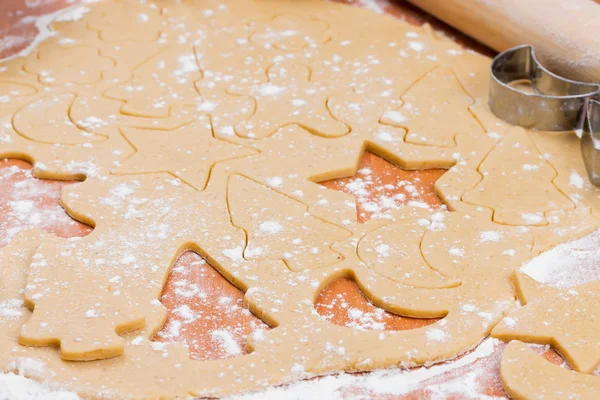Baking homemade cookies — Stock Photo, Image