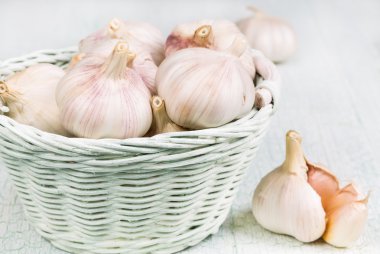 sarımsak hasır sepet