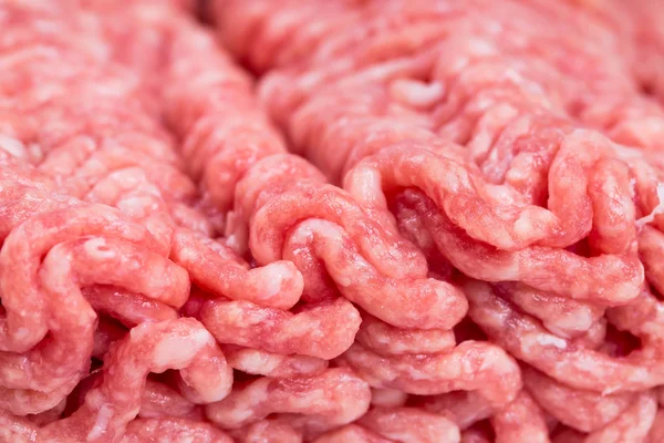 Raw minced meat close-up. — Stock Photo, Image