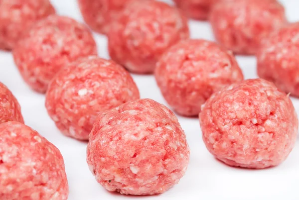 Raw meatballs 0 — Stock Photo, Image