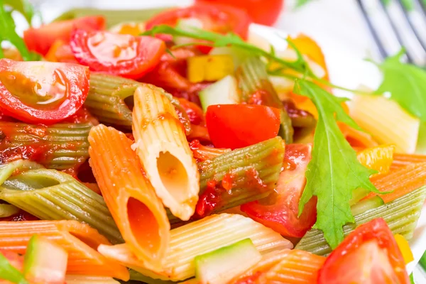 Pastas coloridas — Foto de Stock