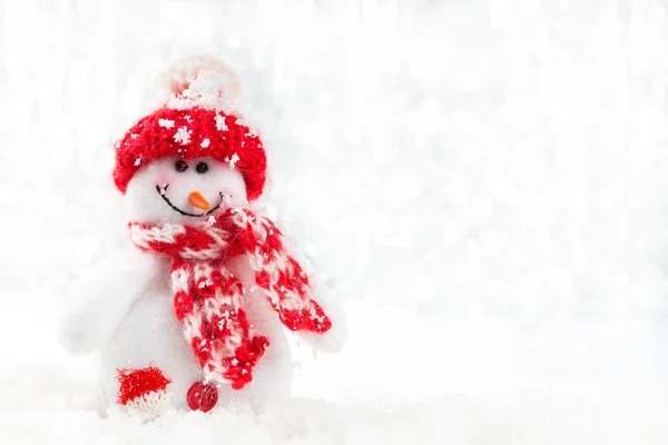 Bonhomme de neige Noël — Photo