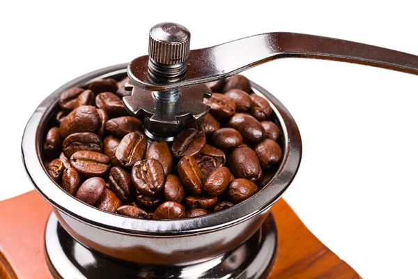 Strony kawa młyn — Zdjęcie stockowe