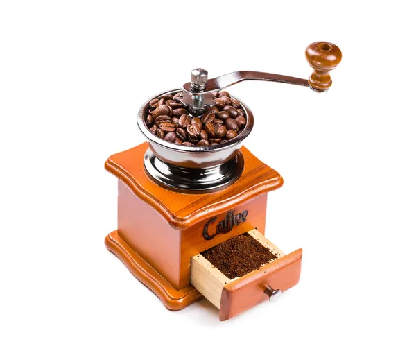 Hand coffee mill — Stock Photo, Image