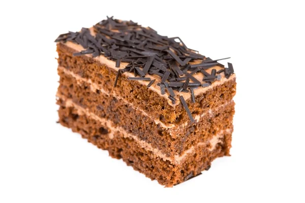 Słodkie ciasto czekoladowe — Zdjęcie stockowe