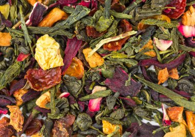 arka plan meyveli çay