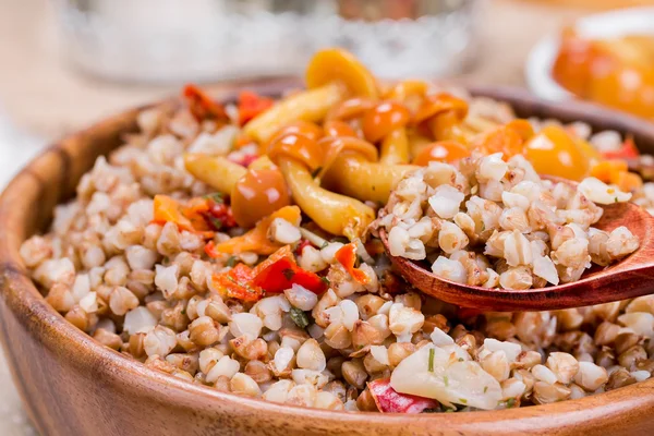 Buckwheat porridge — Stock Image Buckwheat porridge Stock Image