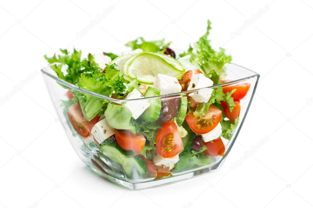 Salad with fresh vegetables  