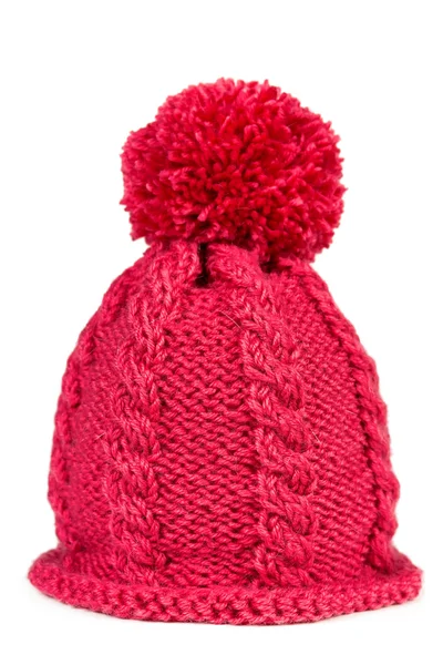 Strickmütze mit Bommel — Stockfoto