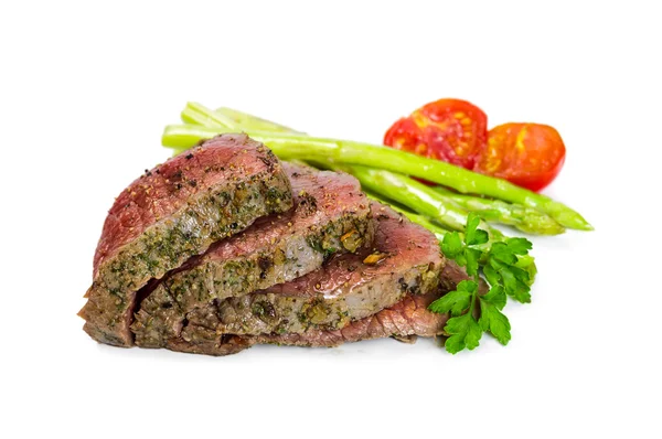 쇠고기 스테이크 중간 로스트 — 스톡 사진