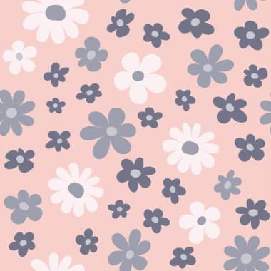 Çiçeksiz desenli, pastel renklerde basit bir çiçek. Kumaş, ambalaj kağıdı, yapıştırma kitabı, tekstil, pankart ve diğer tasarım için kullanılabilir.