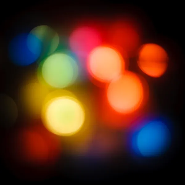 Färgglada bokeh — Stockfoto