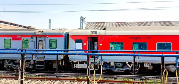 Ιούλιος 2022 Σιδηροδρομικός Σταθμός Σύνδεσης Lucknow Uttar Pradesh Ινδία — Φωτογραφία Αρχείου
