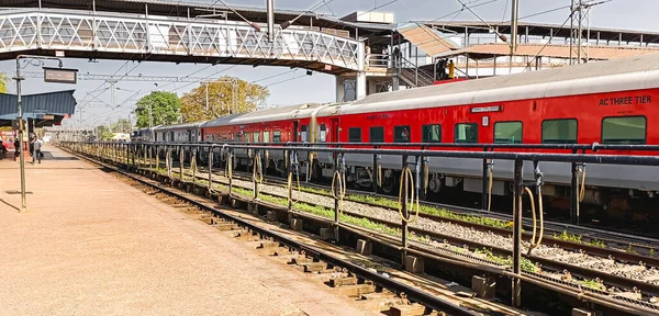Coach Indian Train Station India — Stockfoto