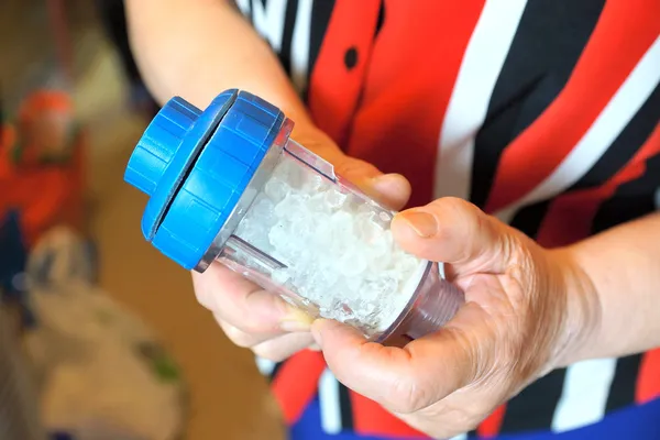 Cartucho para filtros de limpieza de agua del grifo — Foto de Stock