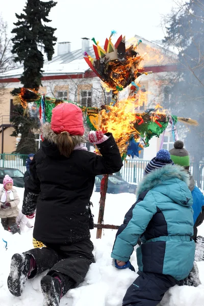 Shrovetide na Rússia — Fotografia de Stock