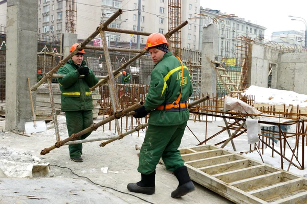 Construction workers — Stock Photo, Image