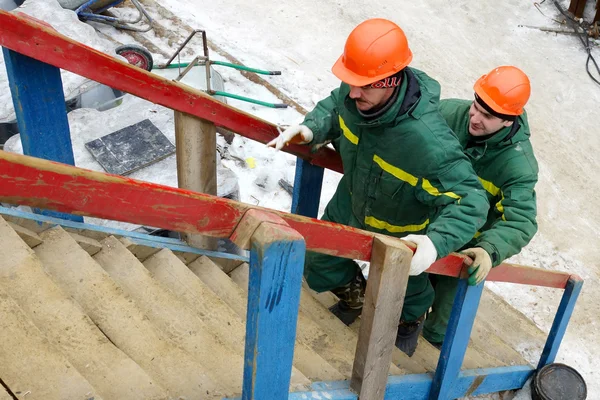 Bouwvakkers — Stockfoto