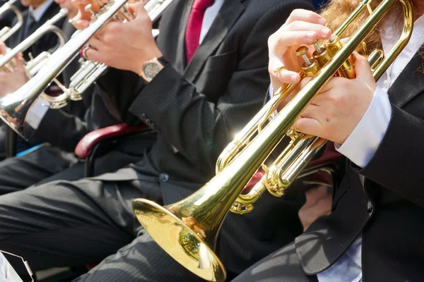 Banda de latón para niños — Foto de Stock