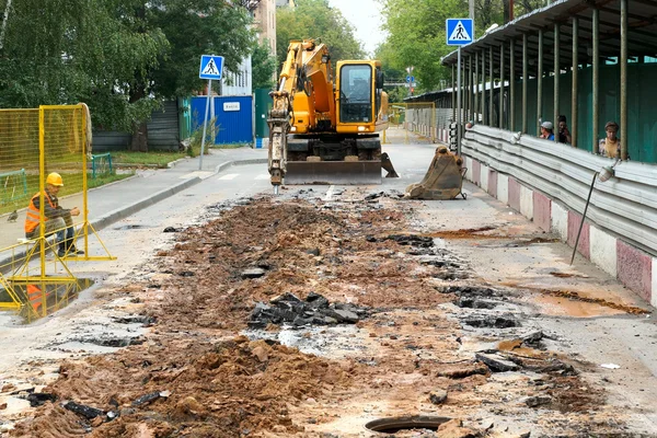 Reparación de asfalto —  Fotos de Stock
