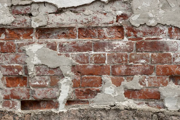 Antiguo muro de ladrillo — Foto de Stock