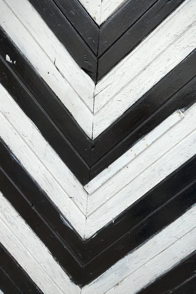 Black-white wooden wall — Stock Photo, Image