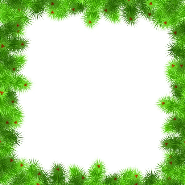 Christmas frame — Stock Vector