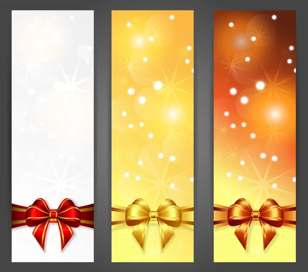 Christmas banners — Stock Vector